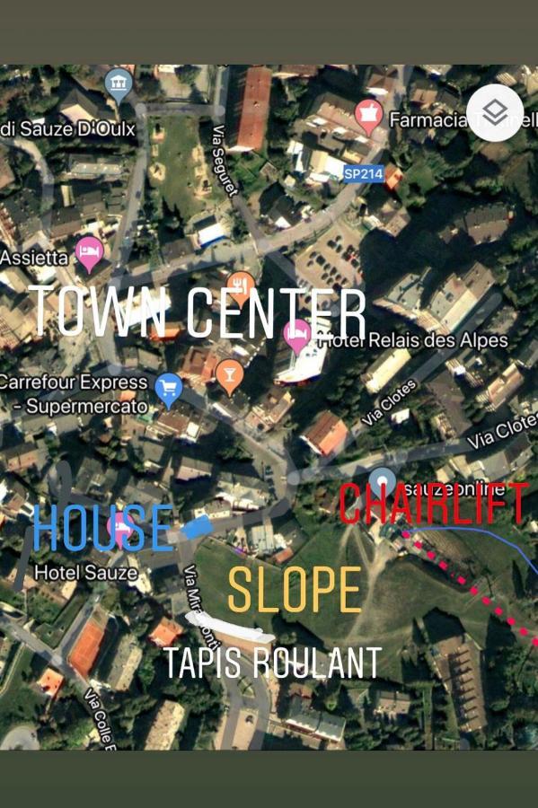 The Closest Location To The City Center And Chairlift Oulx Kültér fotó
